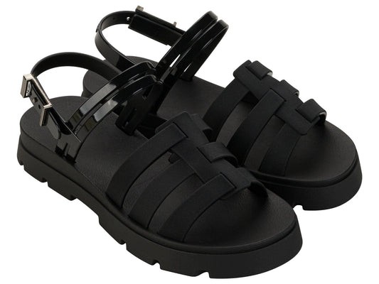 Sandalias Negro | Rosa