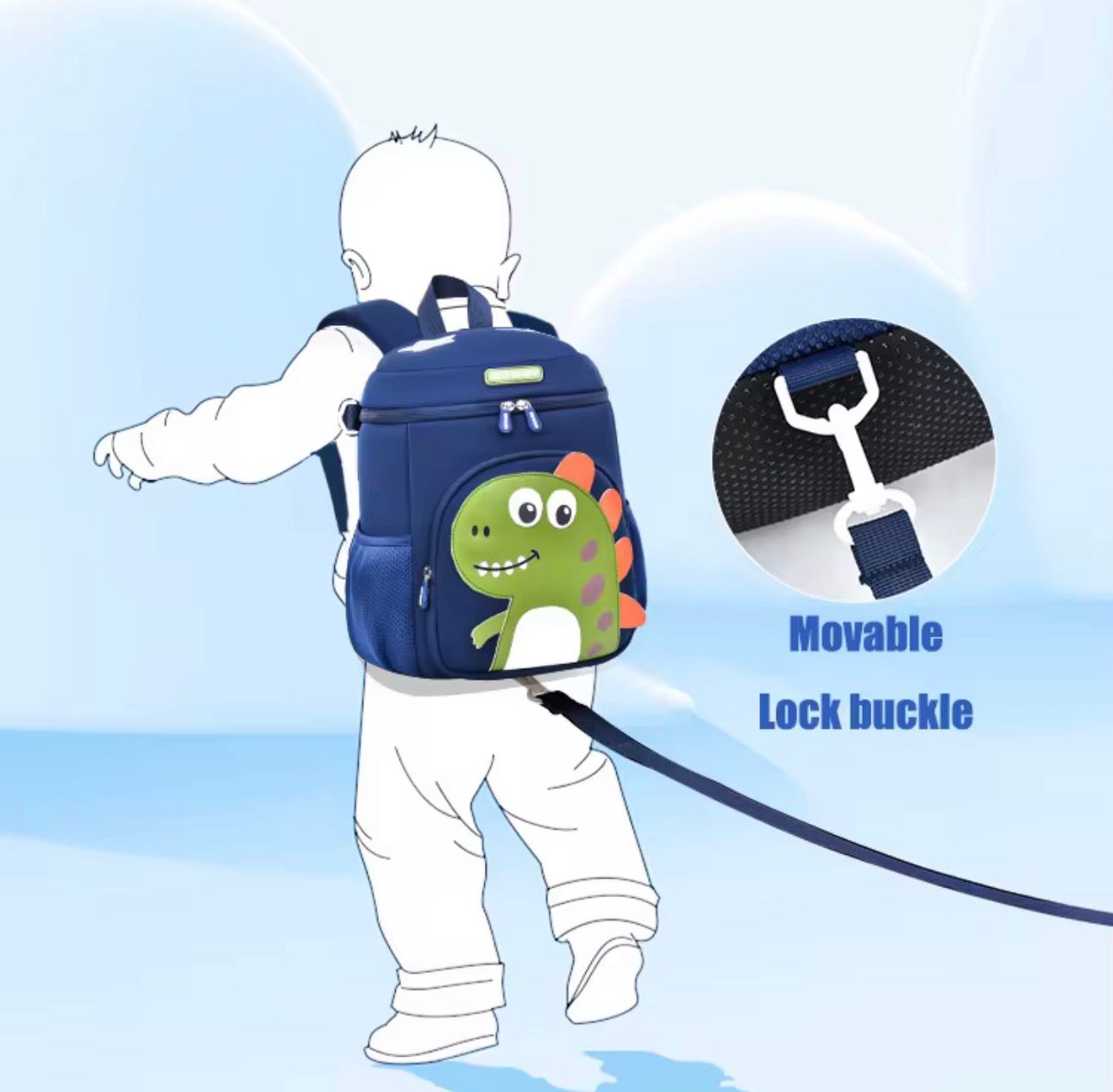 EL-2507 MORRAL DINOSAURIO